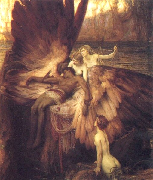 The Lament for Icarus, an 1898 painting by Herbert Draper