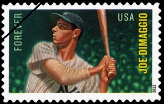Joe DiMaggio U.S. postage stamp