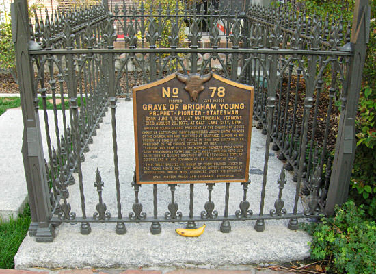 Brigham Young grave