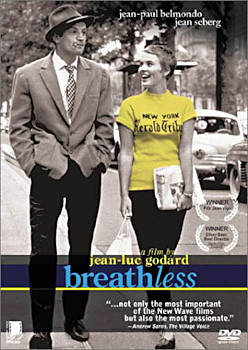 Poster for the 1960 French film Breathless.