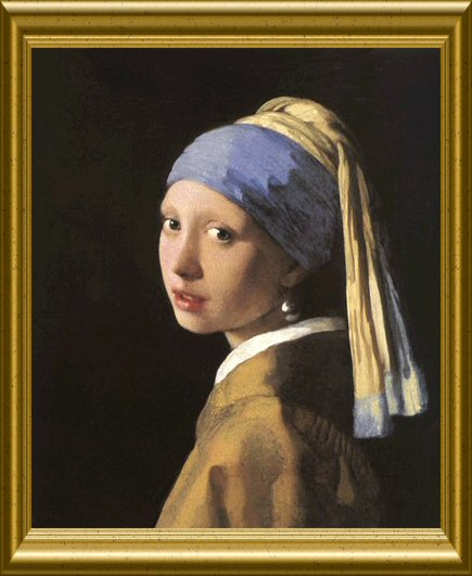 Girl With A Pearl Earring, by Jan Vermeer, 1665