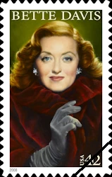 Bette Davis postage stamp