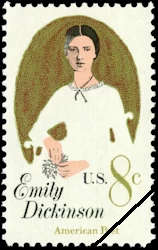 Emily Dickinson U.S. postage stamp