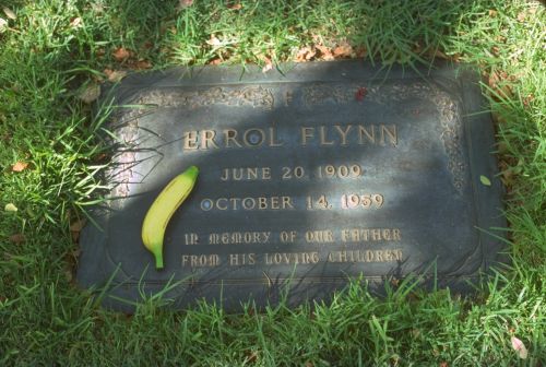 Errol Flynn grave