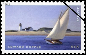 Edward Hopper U.S. postage stamp, 2011
