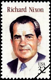 Richard Nixon U.S. postage stamp