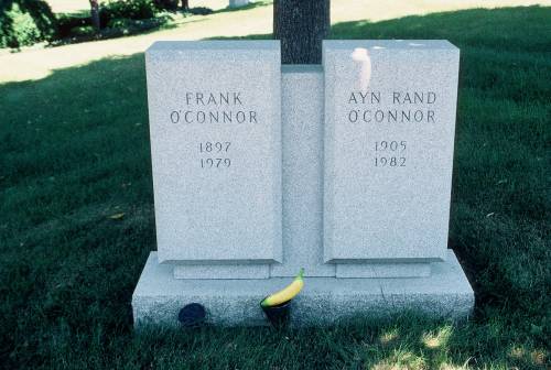 Ayn Rand grave