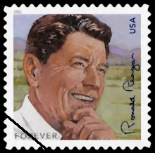 Ronald Reagan 2011 postage stamp