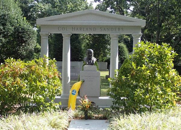 Col. Sanders gravesite