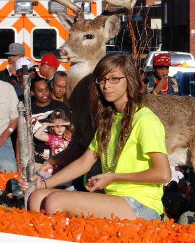 Great legs in the 2013 Banana Festival parade, Fulton KY - S. Fulton TN