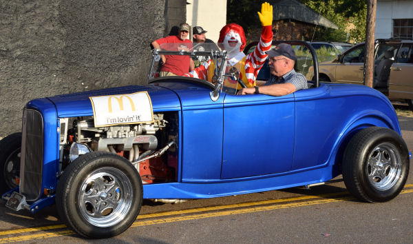 A float in the 2014 Banana Festival parade, Fulton KY - S. Fulton, TN