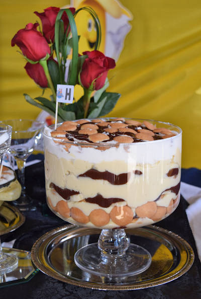 Decadent Chocolate Peanut Butter Ganache Banana Pudding